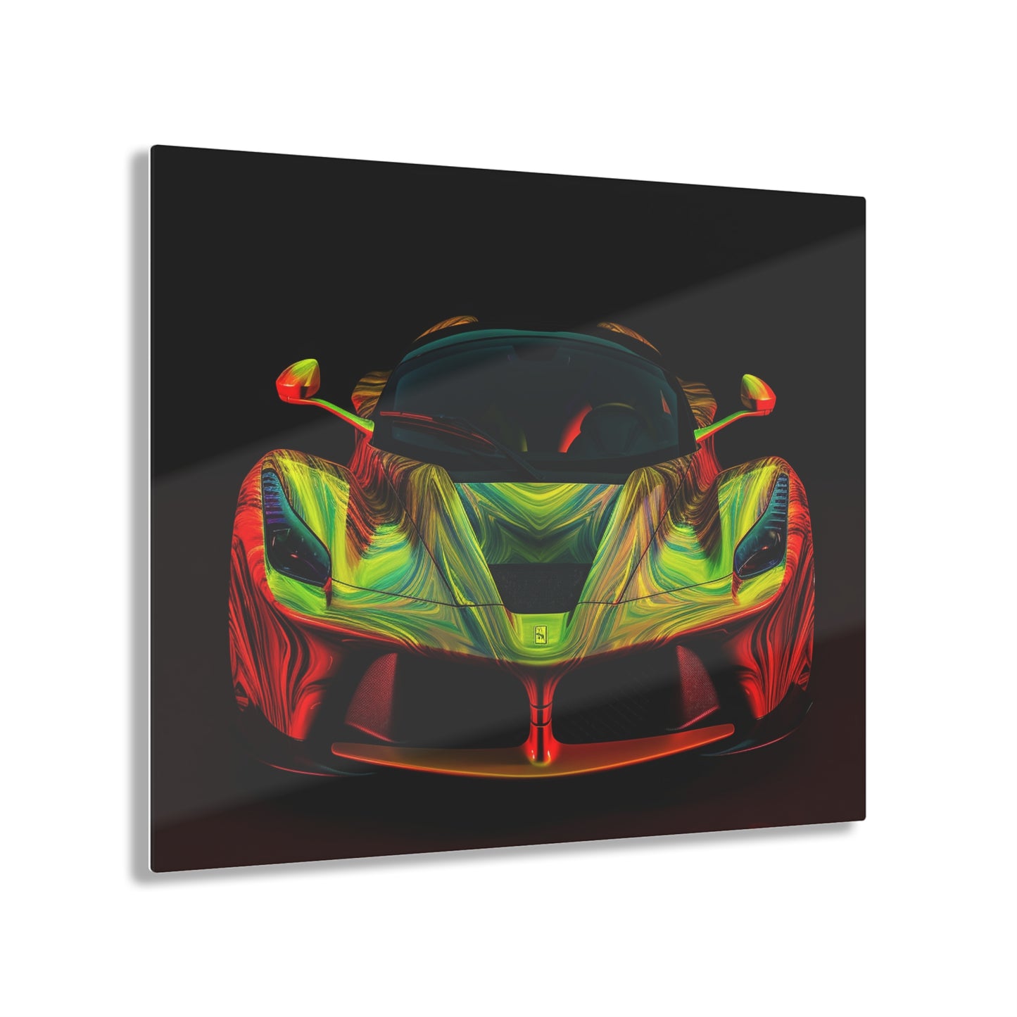 Acrylic Prints Ferrari Neon 1