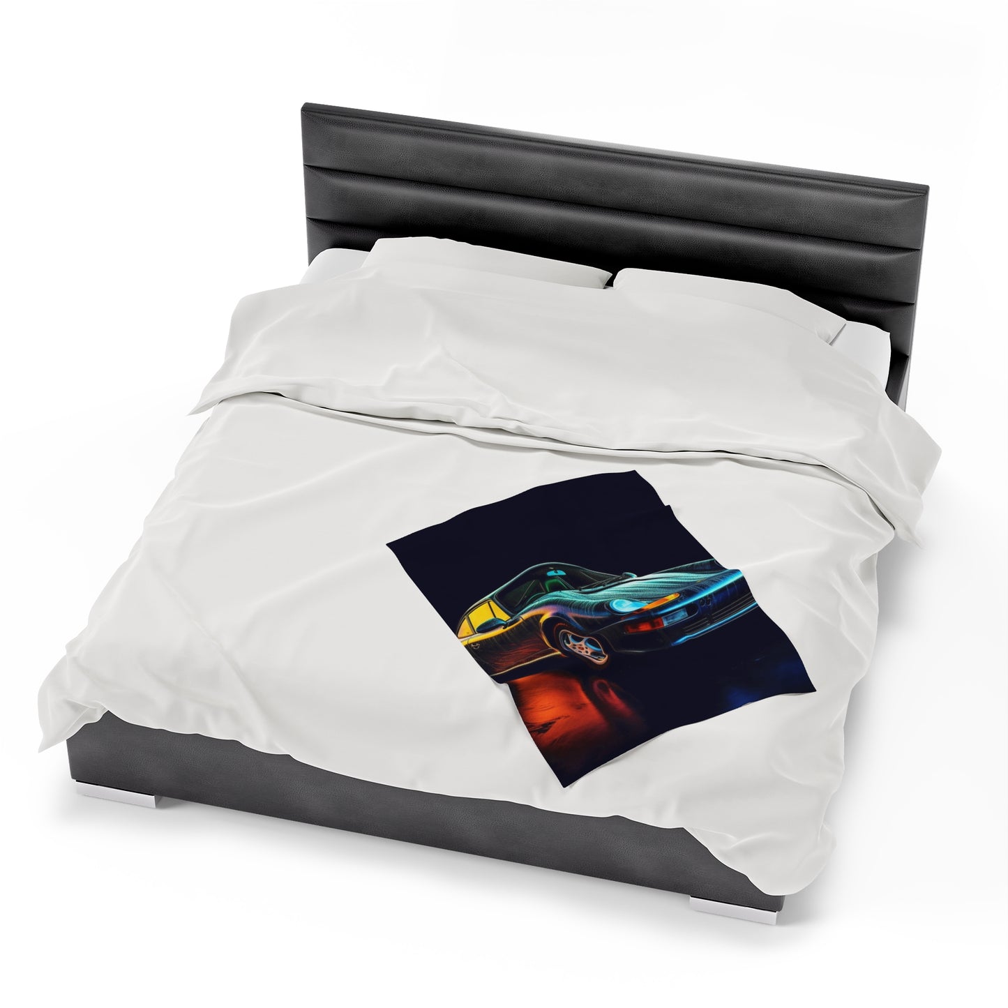 Velveteen Plush Blanket Porsche 933 3