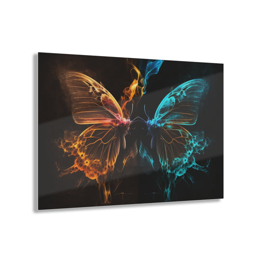 Acrylic Prints Kiss Neon Butterfly 10