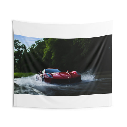 Indoor Wall Tapestries Water Ferrari Splash 1