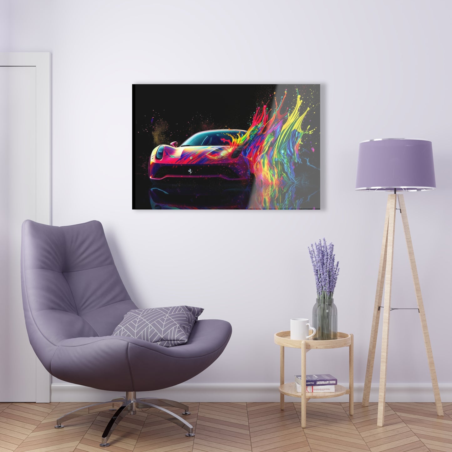 Acrylic Prints Ferrari Fusion Water 3