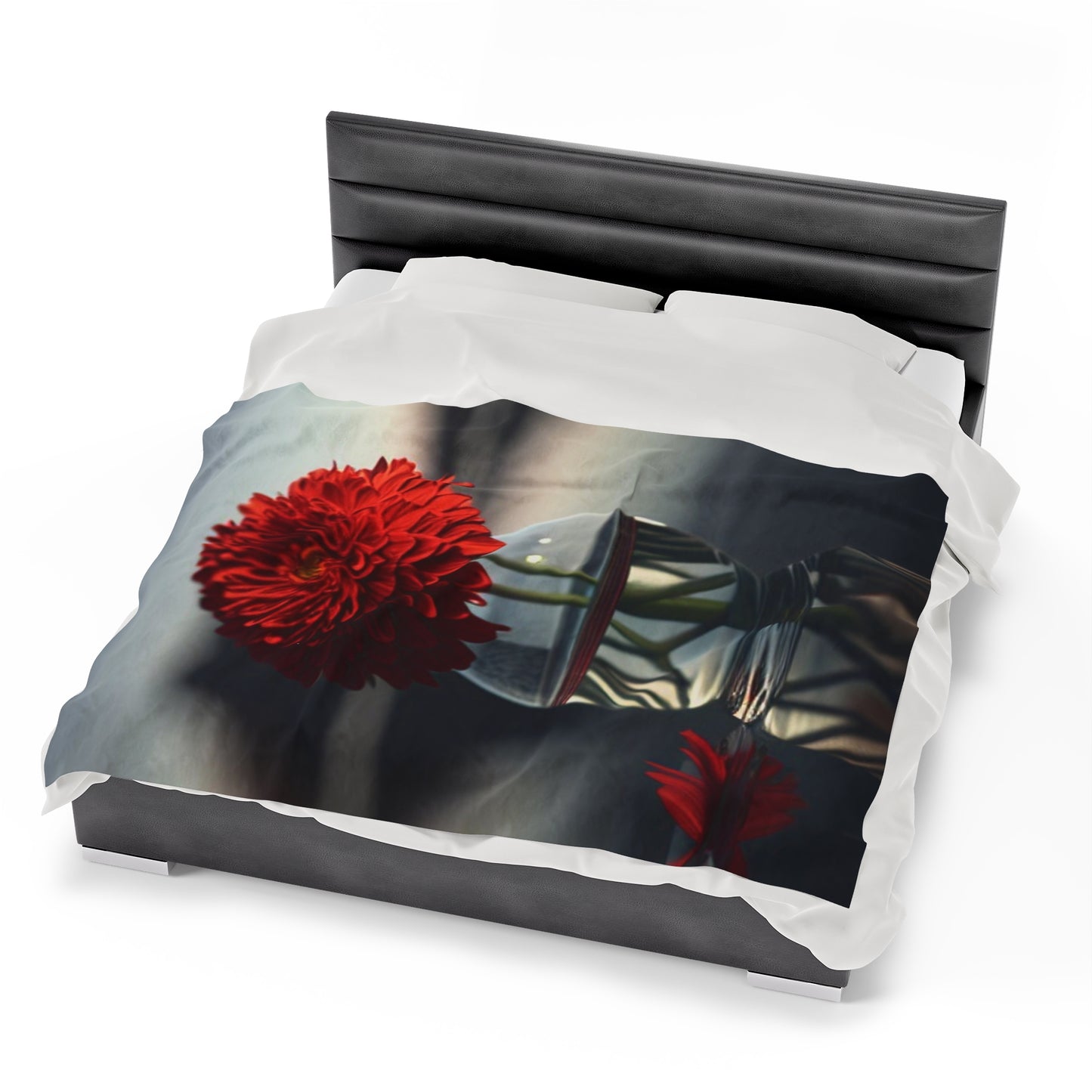 Velveteen Plush Blanket Chrysanthemum 2