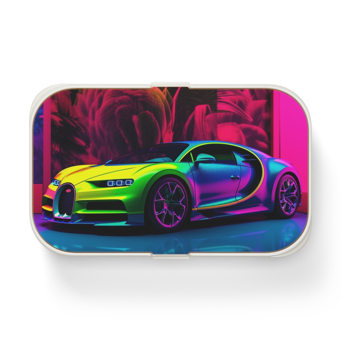 Bento Lunch Box Florescent Bugatti Flair 1
