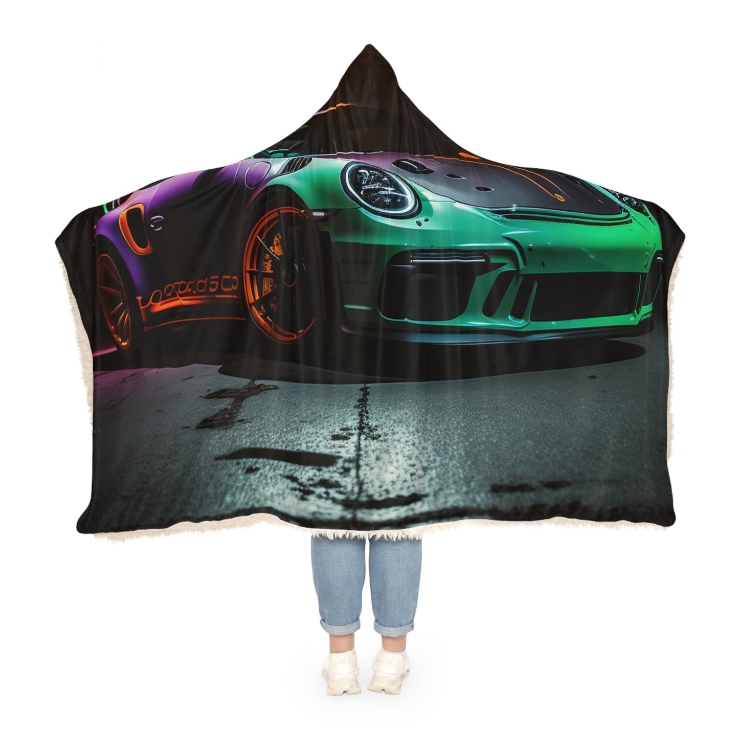 Snuggle Hooded Blanket Porsche Color 4