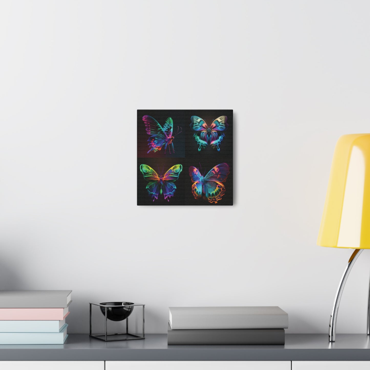 Canvas Gallery Wraps Raw Hyper Color Butterfly 5