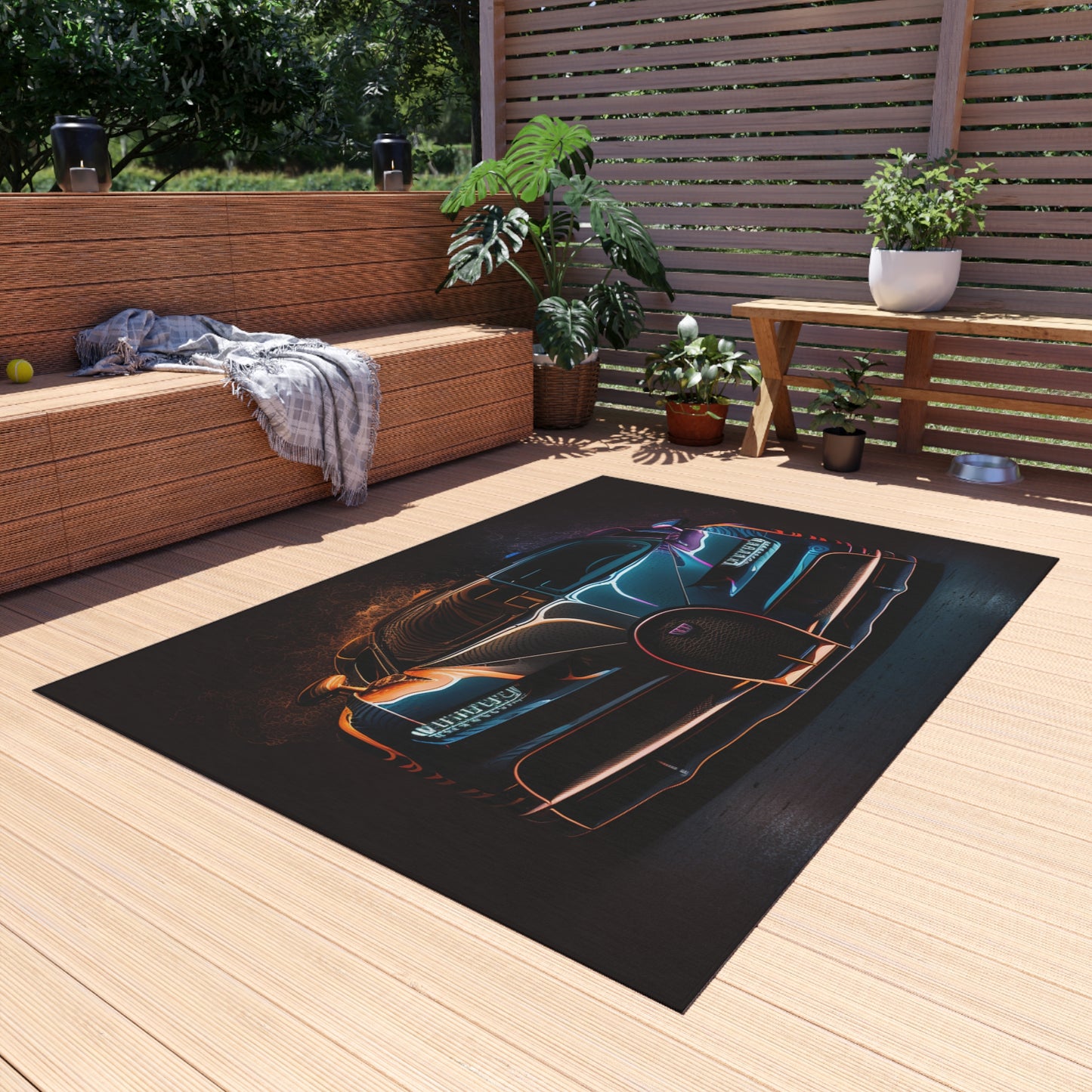 Outdoor Rug  Bugatti Chiron Super 3