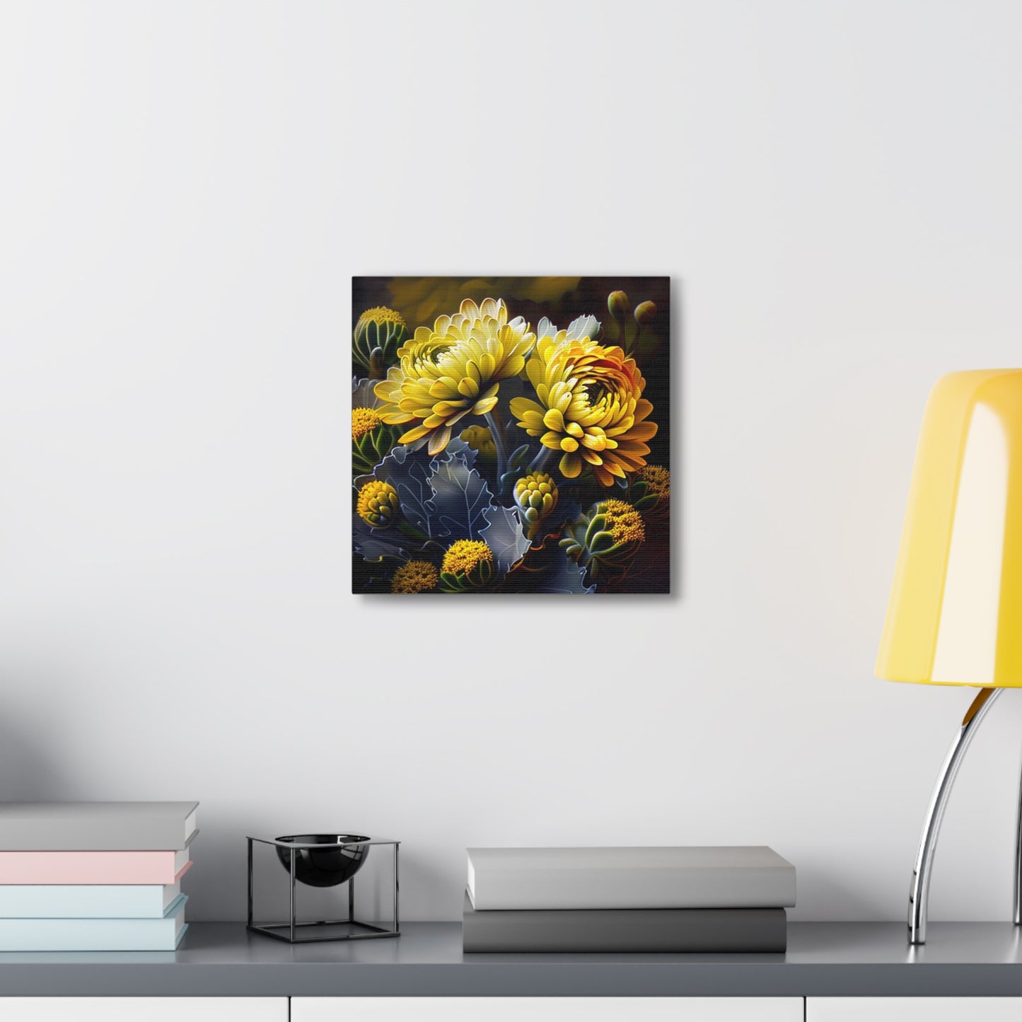 Canvas Gallery Wraps Yellow Hermosas Flores Amarillas 1