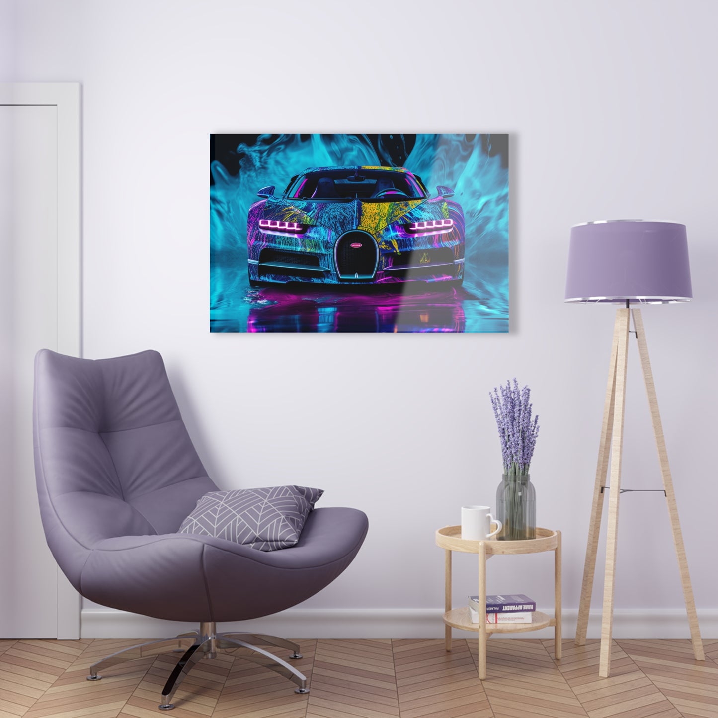 Acrylic Prints Bugatti Water 2