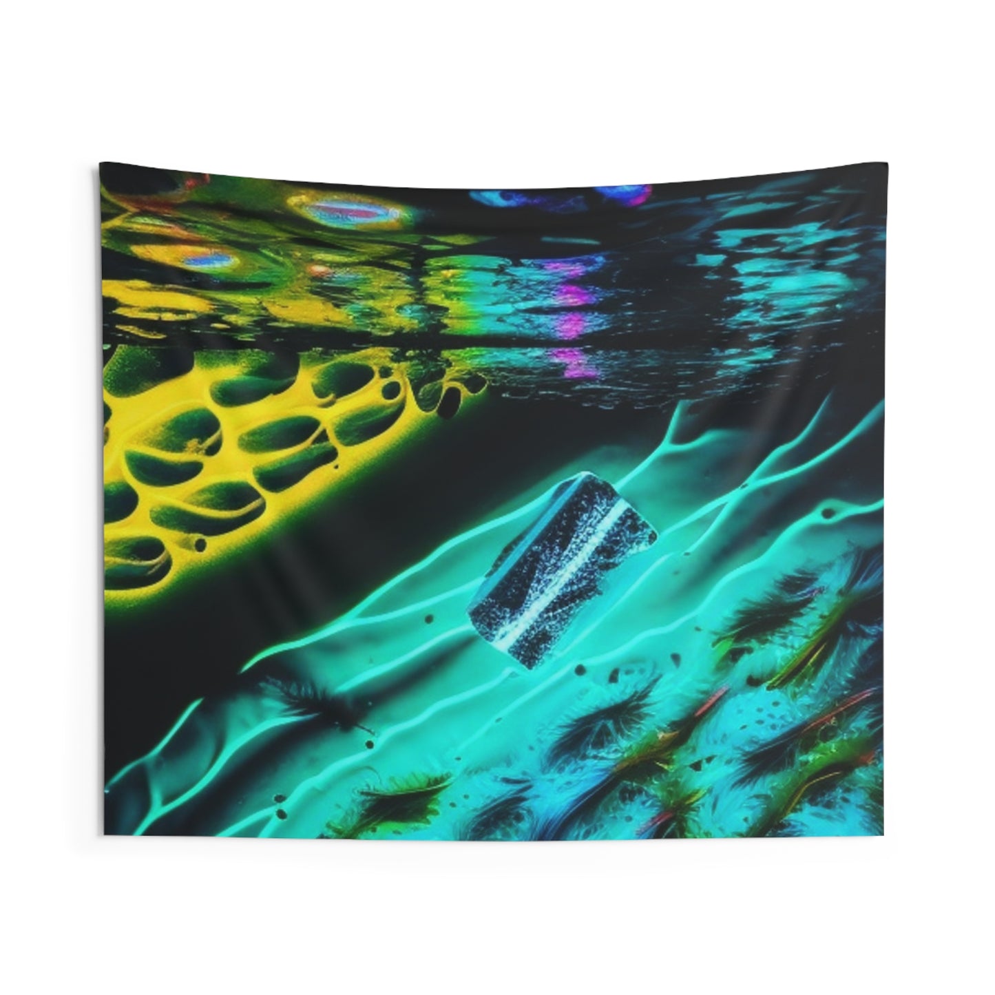 Indoor Wall Tapestries Florescent Glow 2