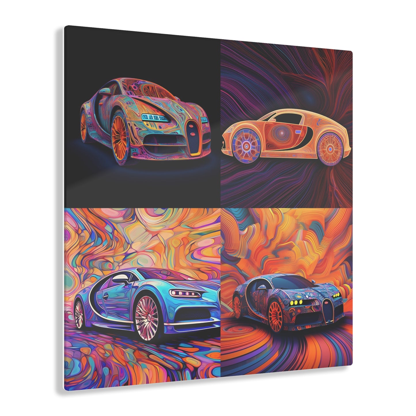 Acrylic Prints Bugatti Abstract Concept 5