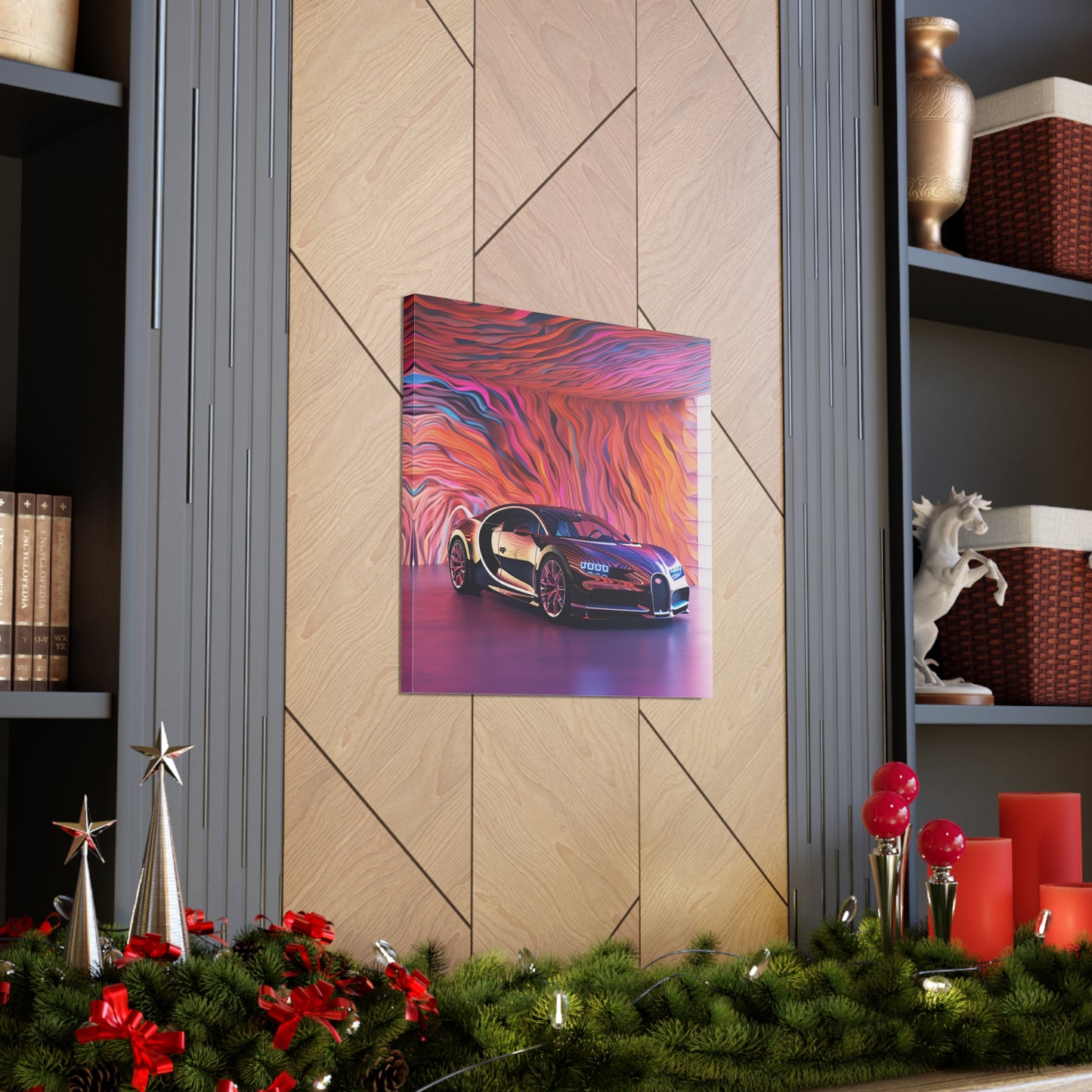 Canvas Gallery Wraps Bugatti Abstract Flair 4