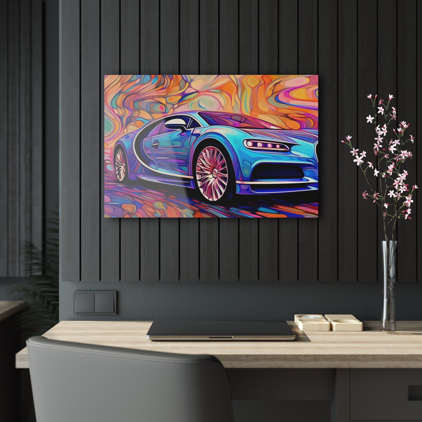 Acrylic Prints Bugatti Abstract Concept 3