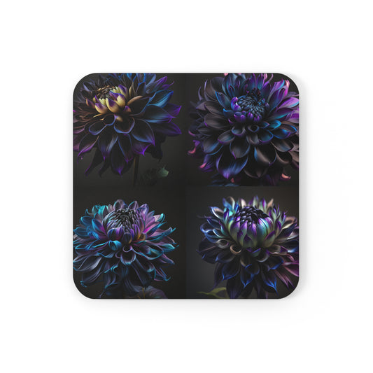 Corkwood Coaster Set Dahlia Purple 5