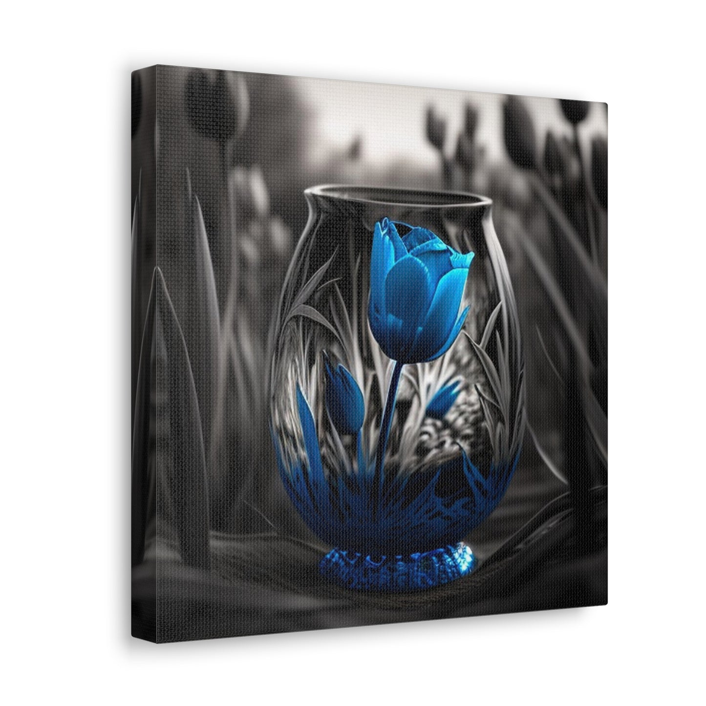 Canvas Gallery Wraps Tulip Blue 3
