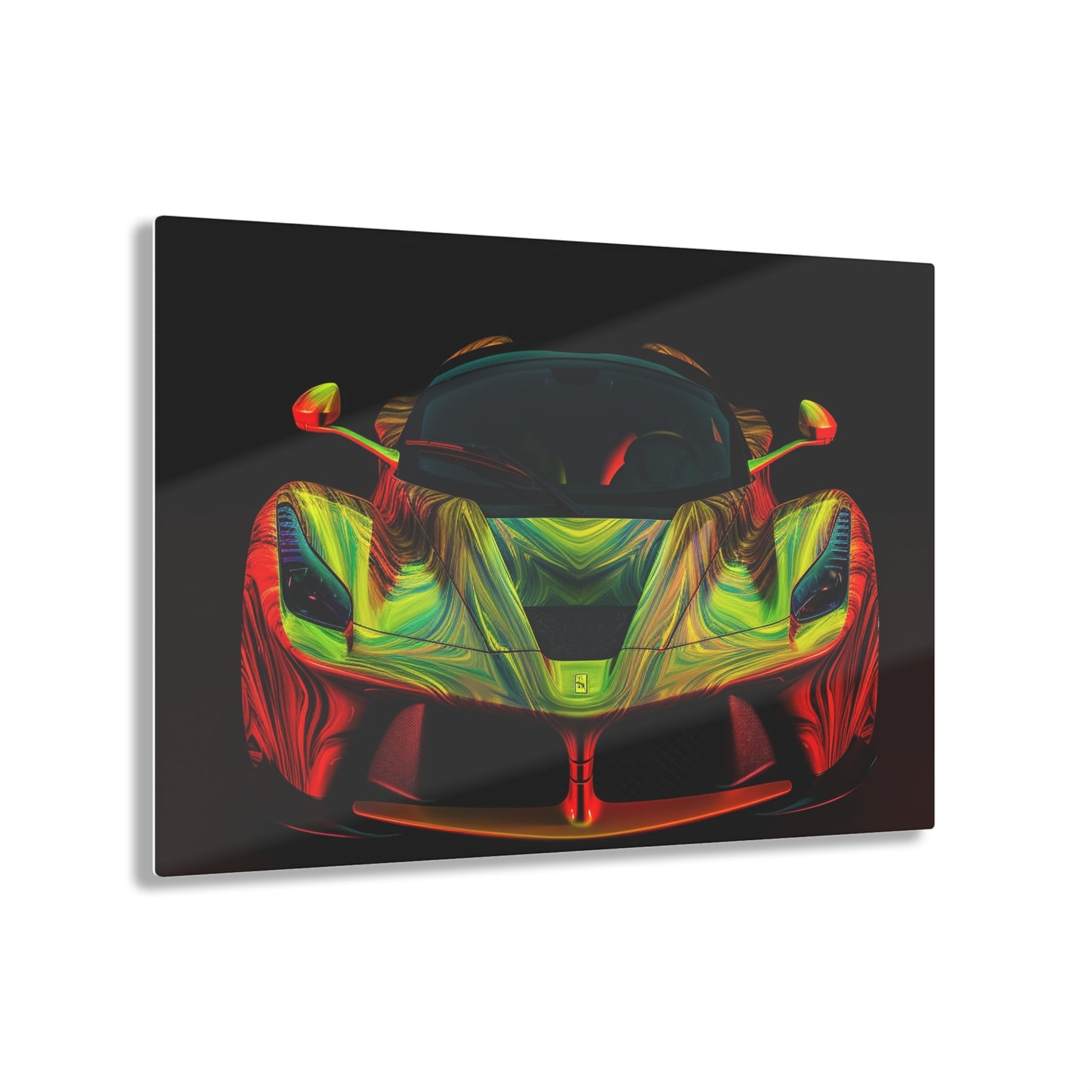 Acrylic Prints Ferrari Neon 1