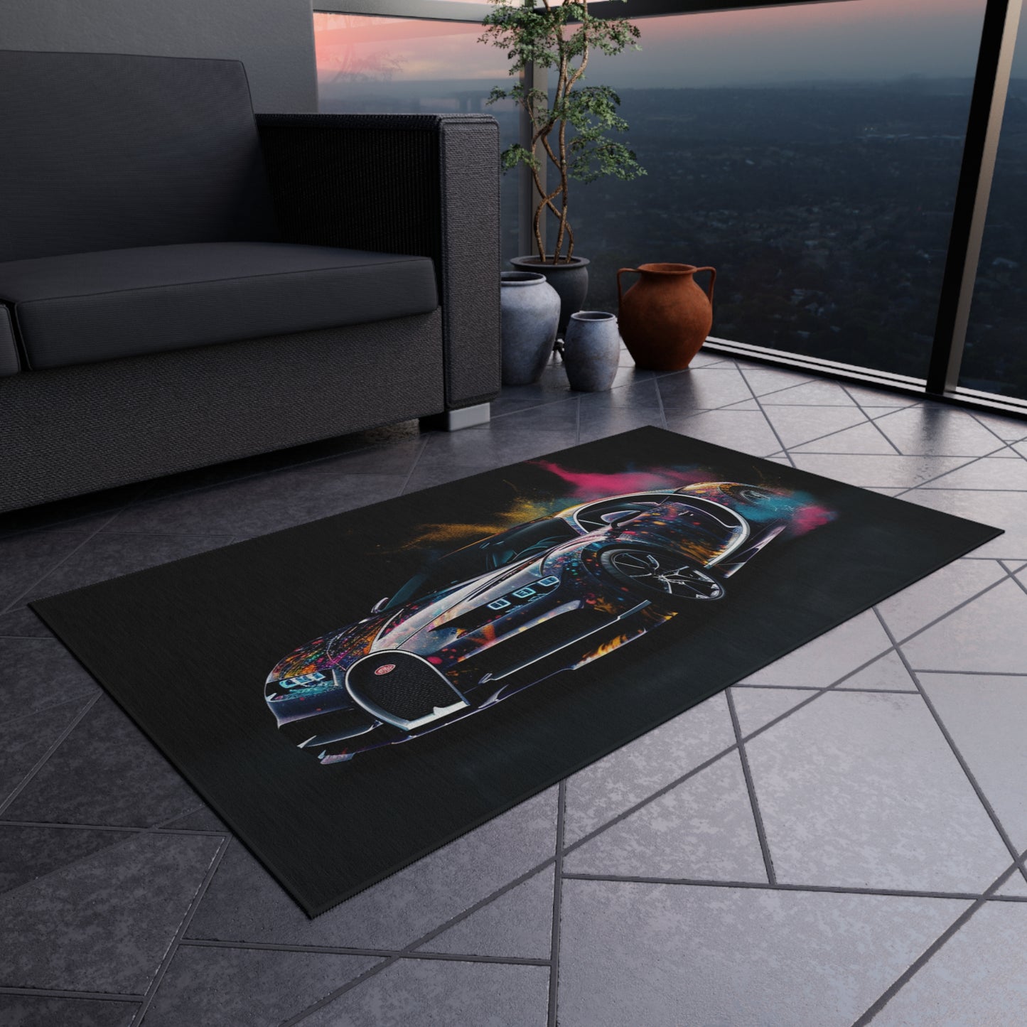 Outdoor Rug  Hyper Bugatti 4