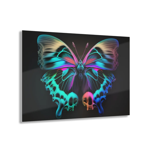 Acrylic Prints Neon Butterfly Fusion 2