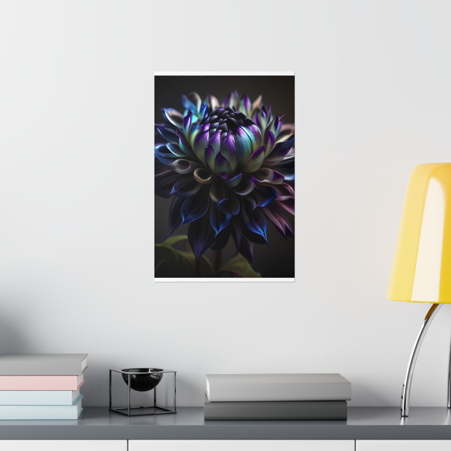 Premium Matte Vertical Posters Dahlia Purple 4