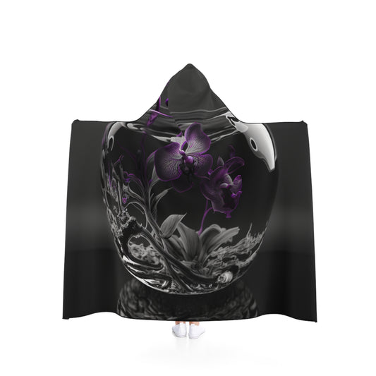 Hooded Blanket Purple Orchid Glass vase 3