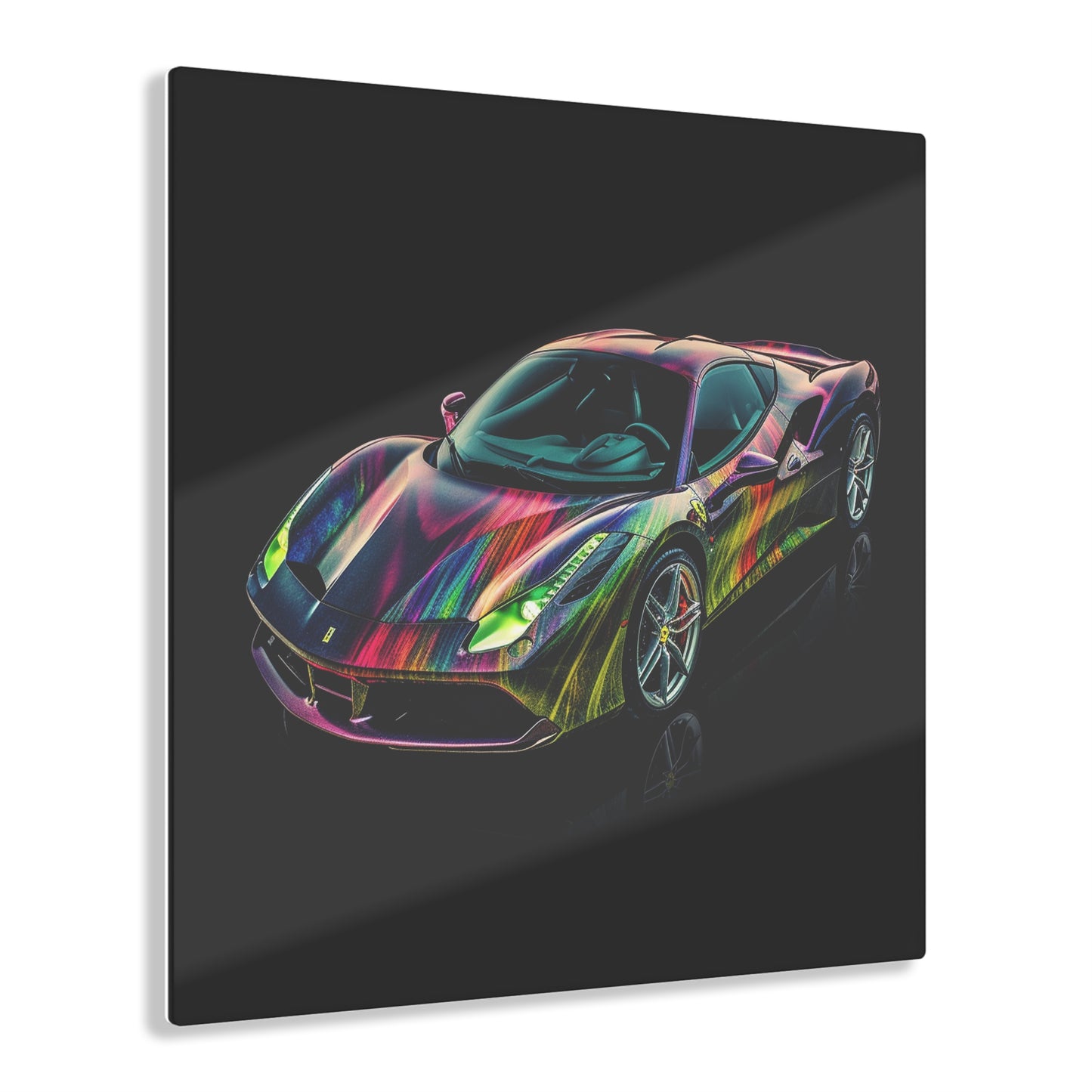 Acrylic Prints Ferrari Color 3