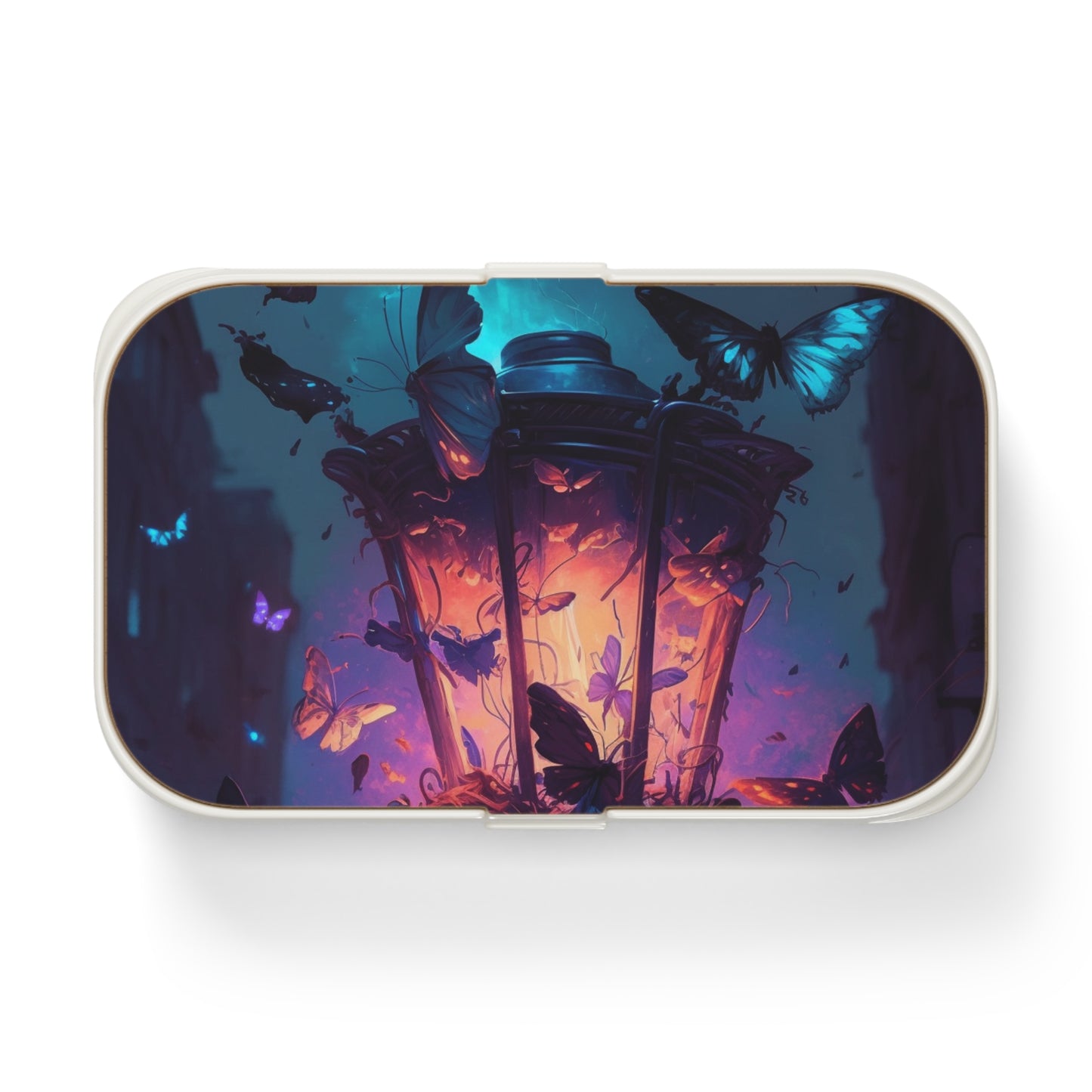 Bento Lunch Box Street Light Butterfly 3