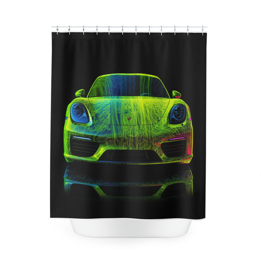 Polyester Shower Curtain Porsche Flair 3