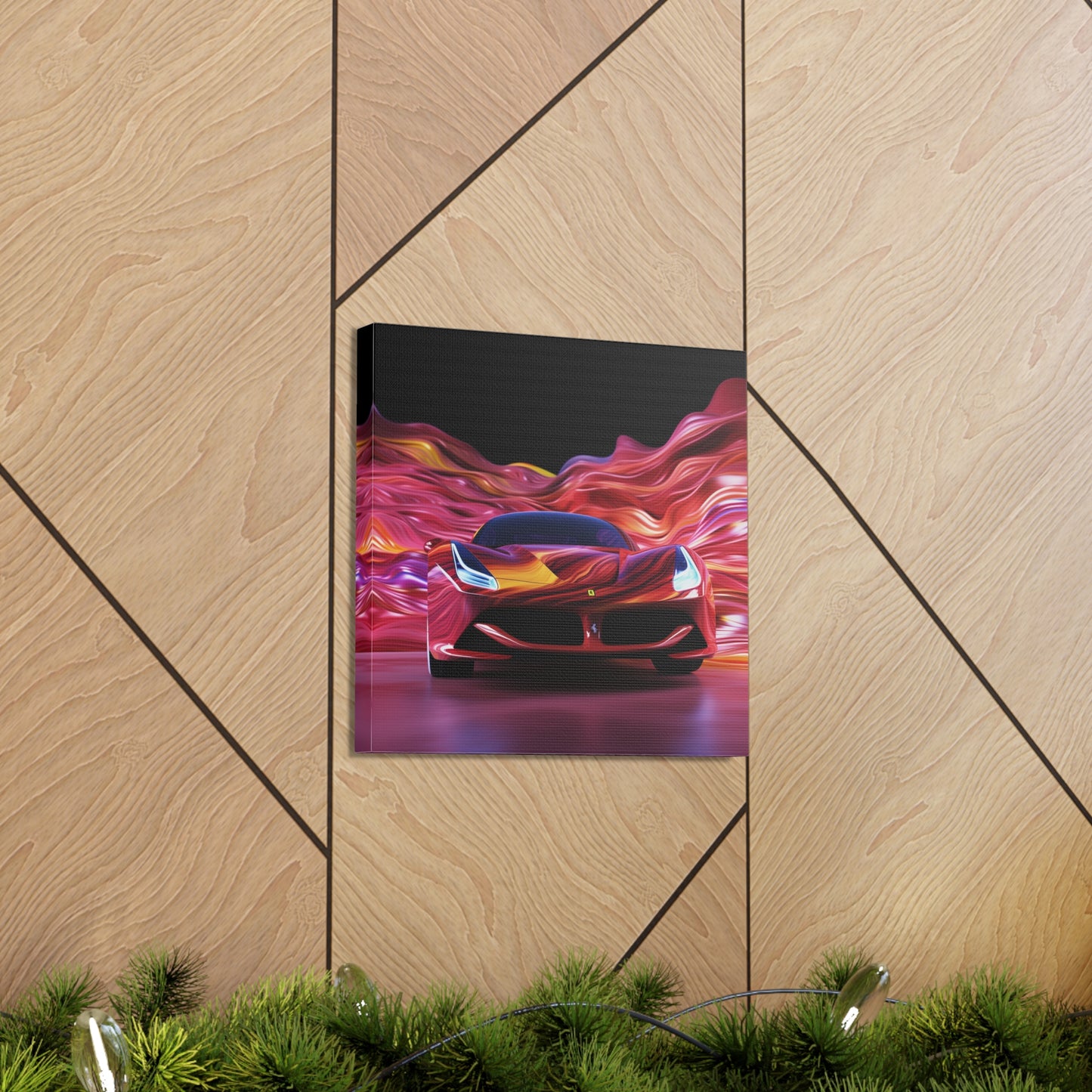 Canvas Gallery Wraps Ferrari Water Fusion 3