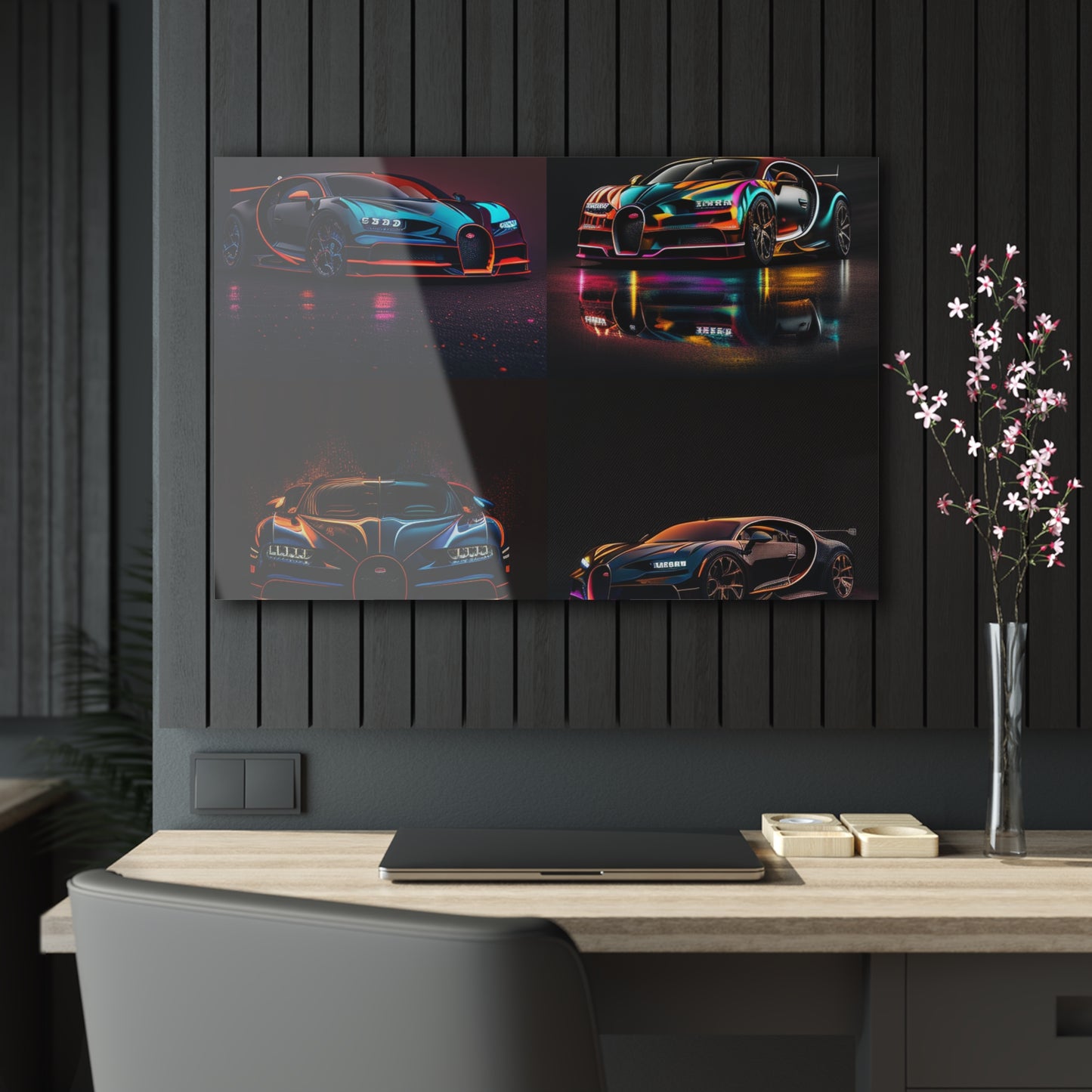 Acrylic Prints Bugatti Chiron Super 5