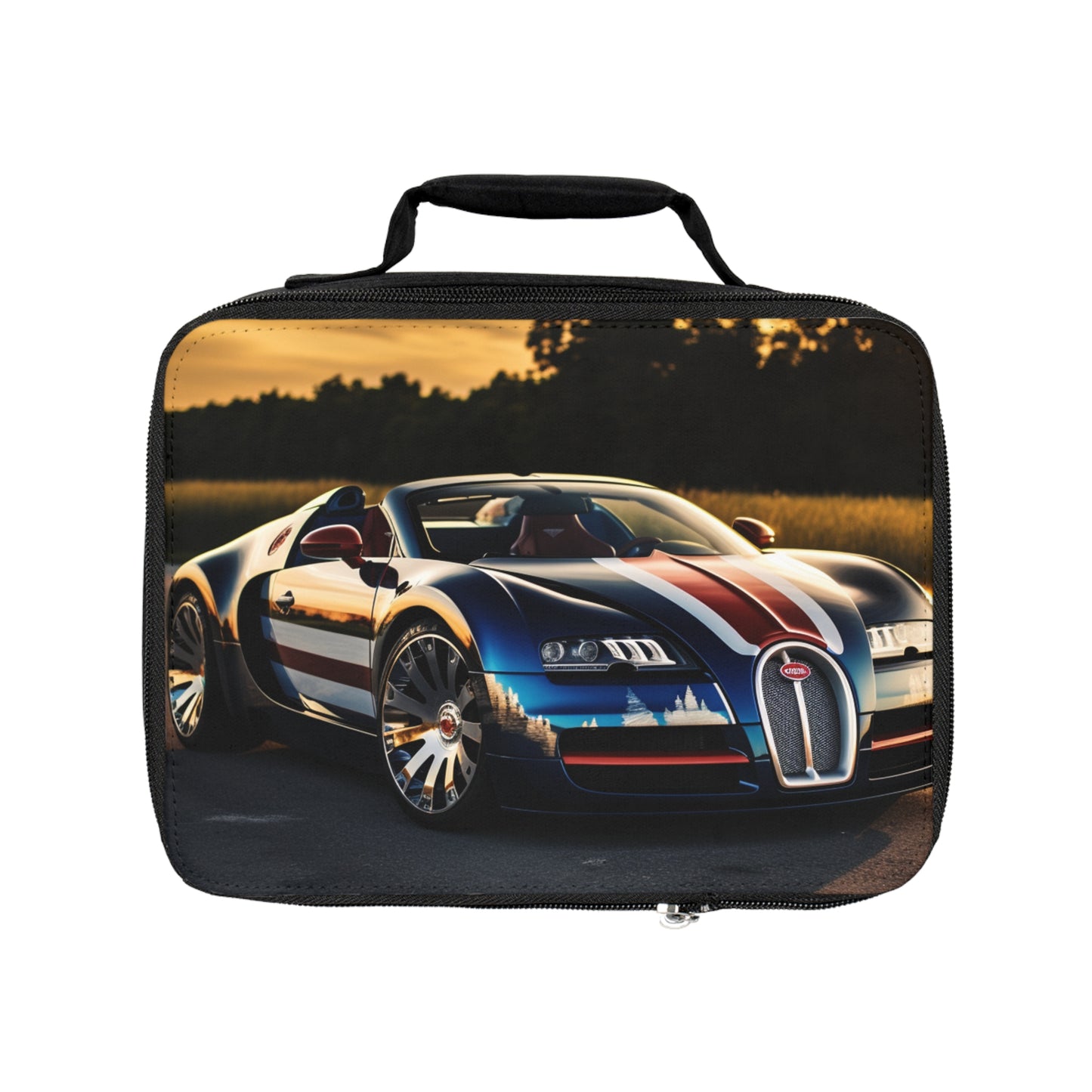 Lunch Bag Bugatti Flag American 3