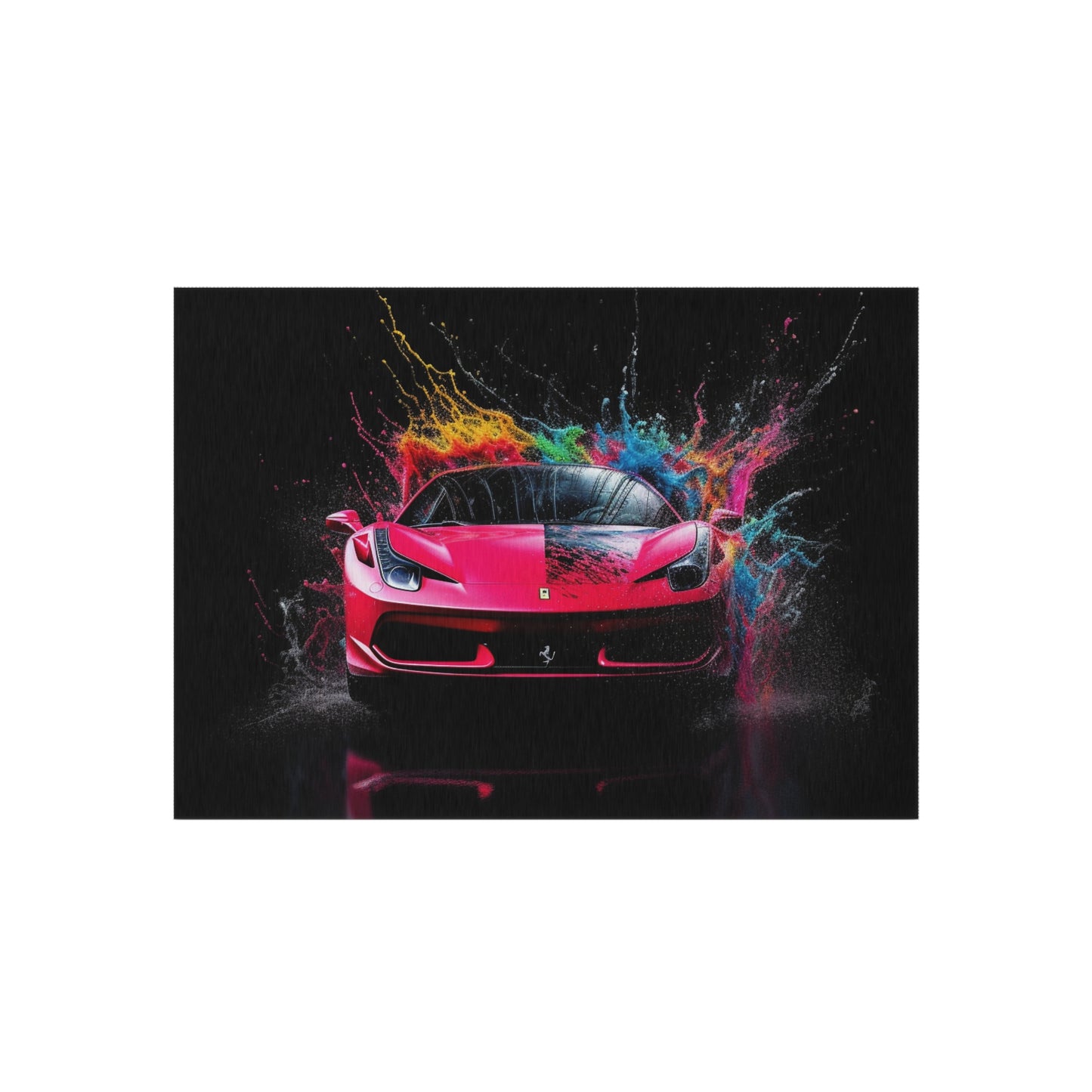 Outdoor Rug  Ferrari Water Splash 2