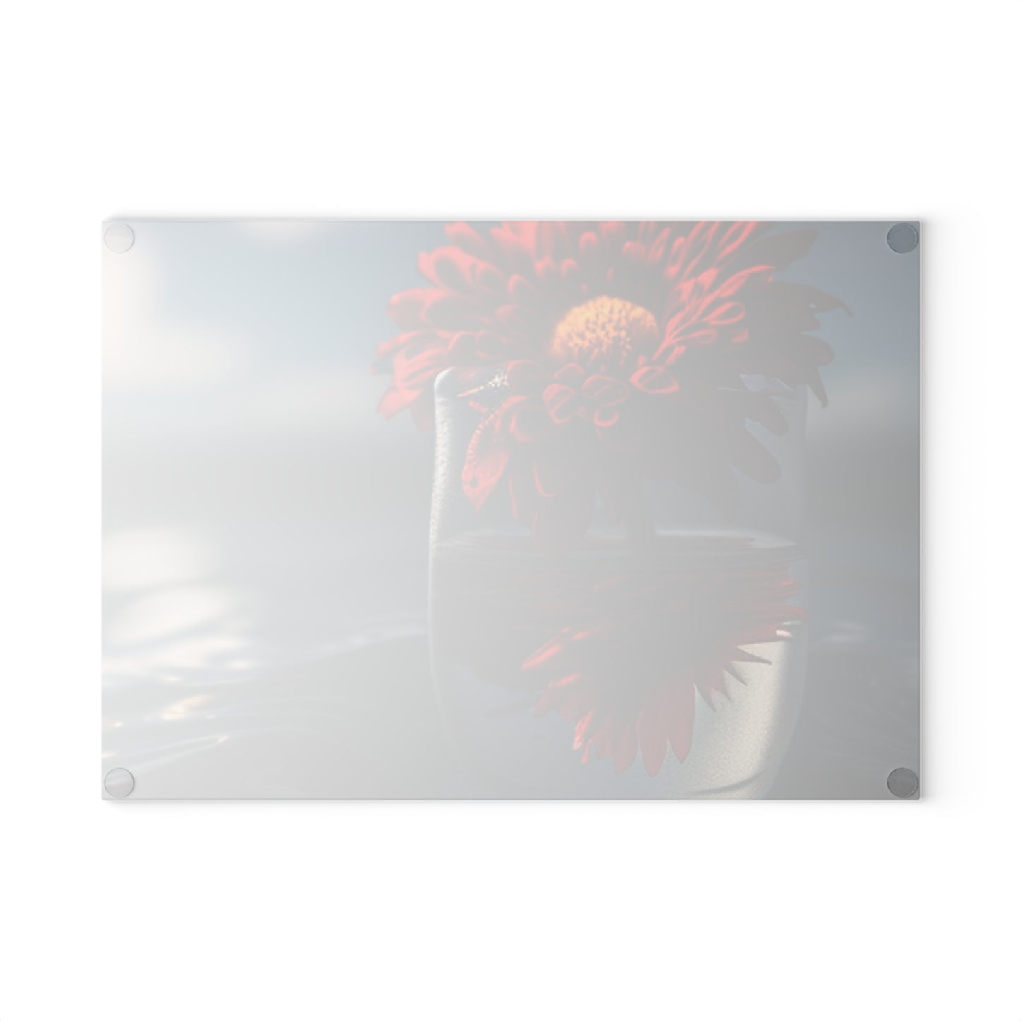 Glass Cutting Board Chrysanthemum 3