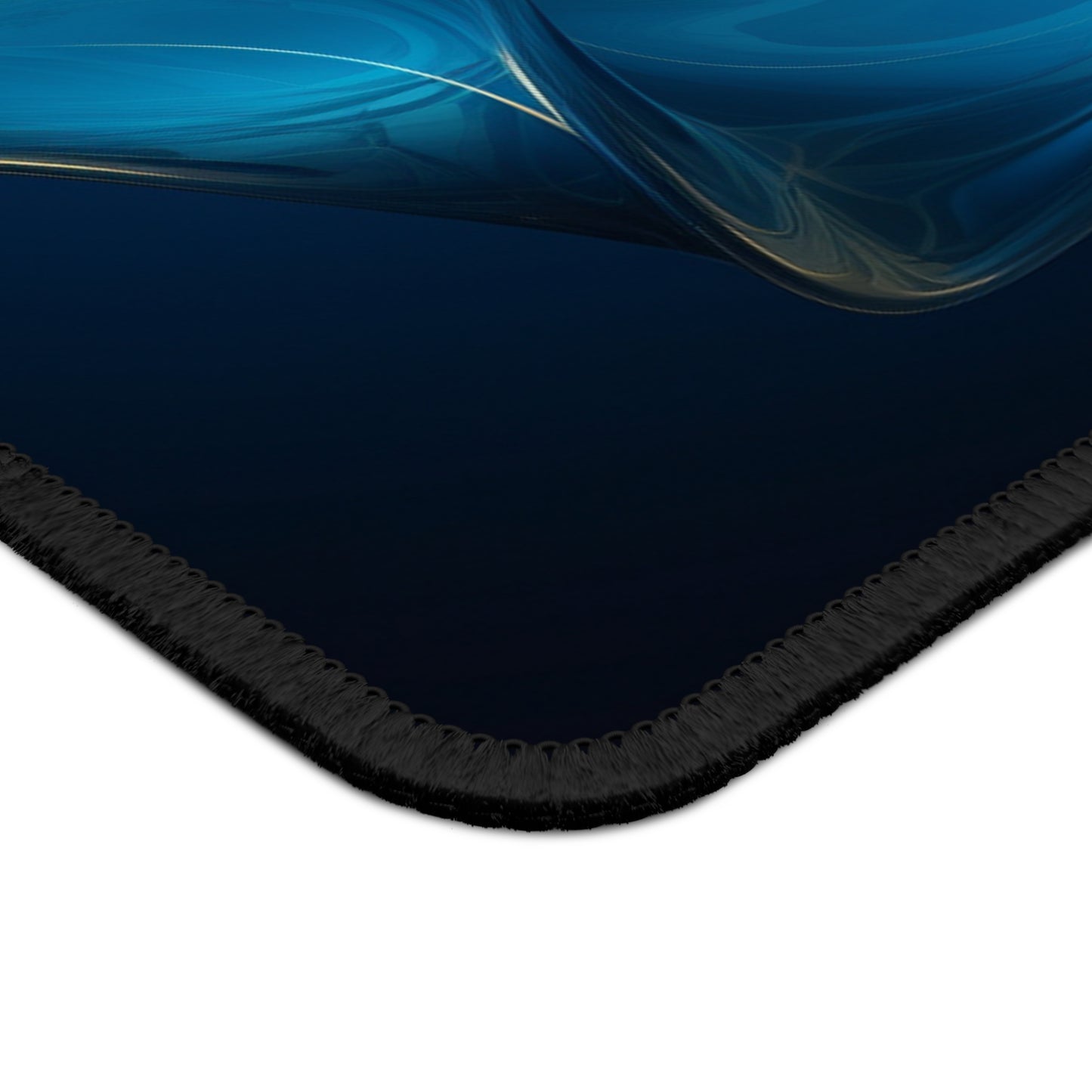 Gaming Mouse Pad  Abstract Blue Tulip 2
