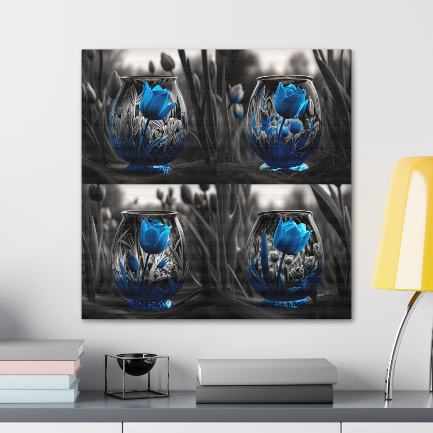 Canvas Gallery Wraps Tulip Blue 5