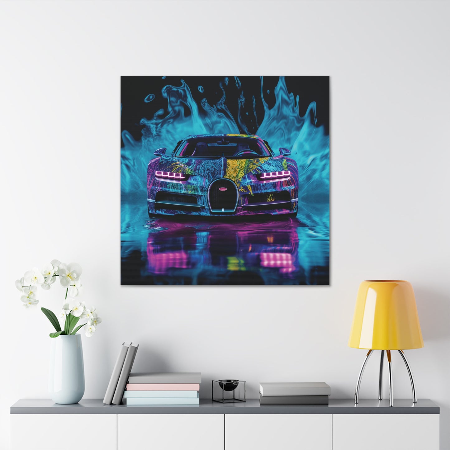 Canvas Gallery Wraps Bugatti Water 2