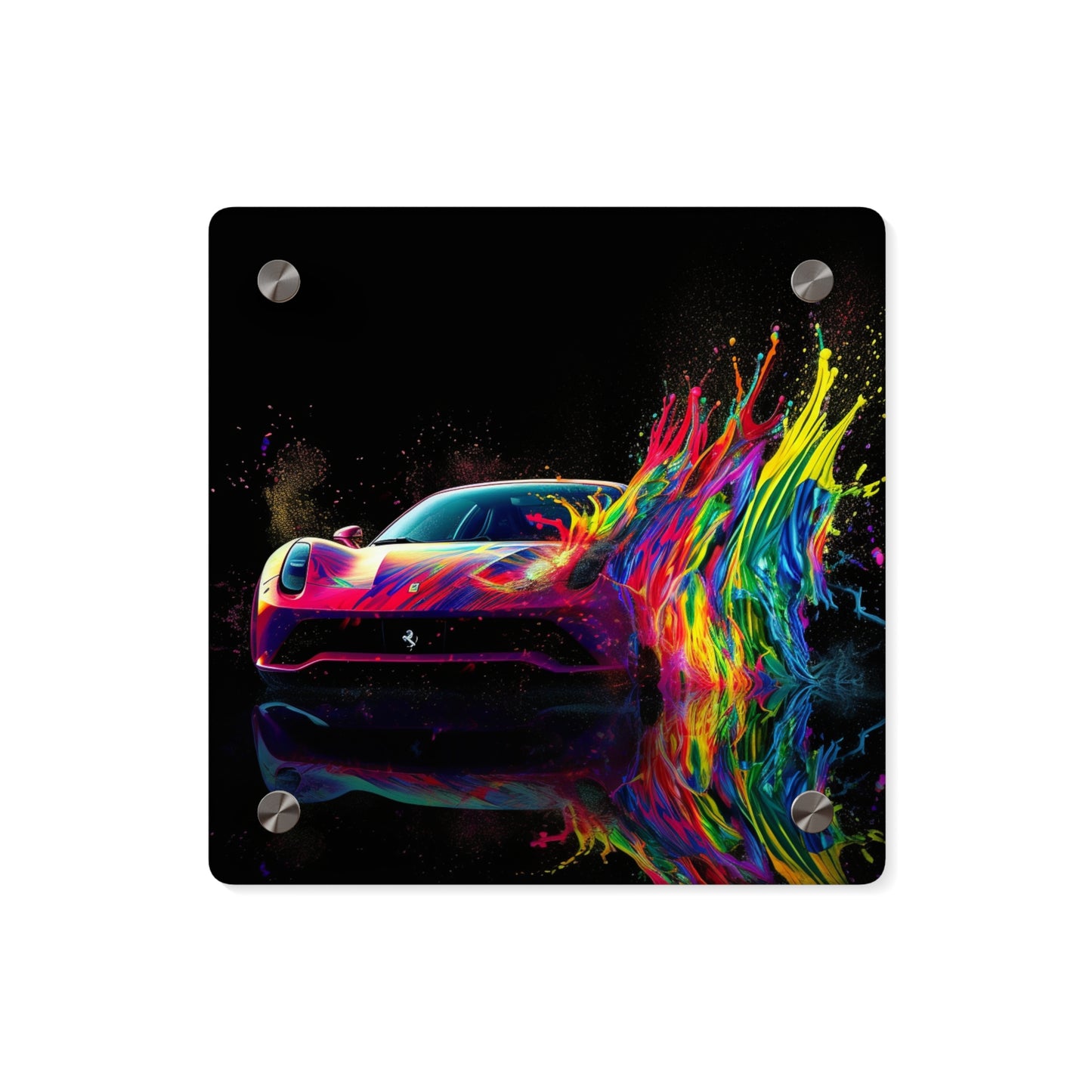 Acrylic Wall Art Panels Ferrari Fusion Water 3