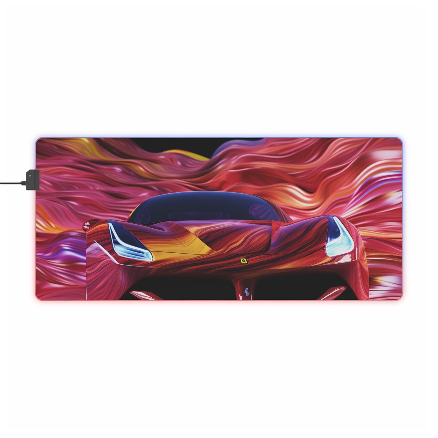 LED Gaming Mouse Pad Ferrari Water Fusion 3