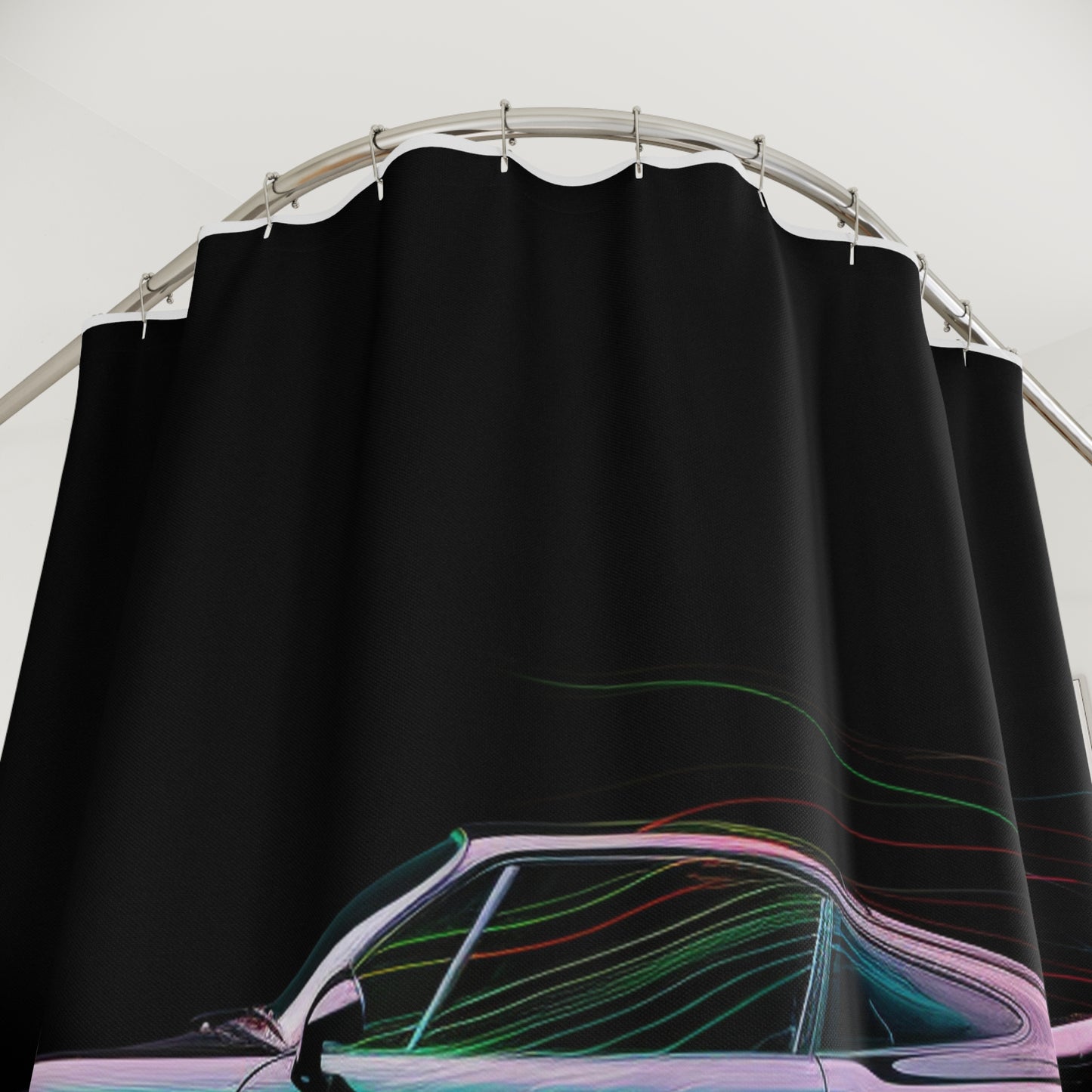 Polyester Shower Curtain Porsche 933 1