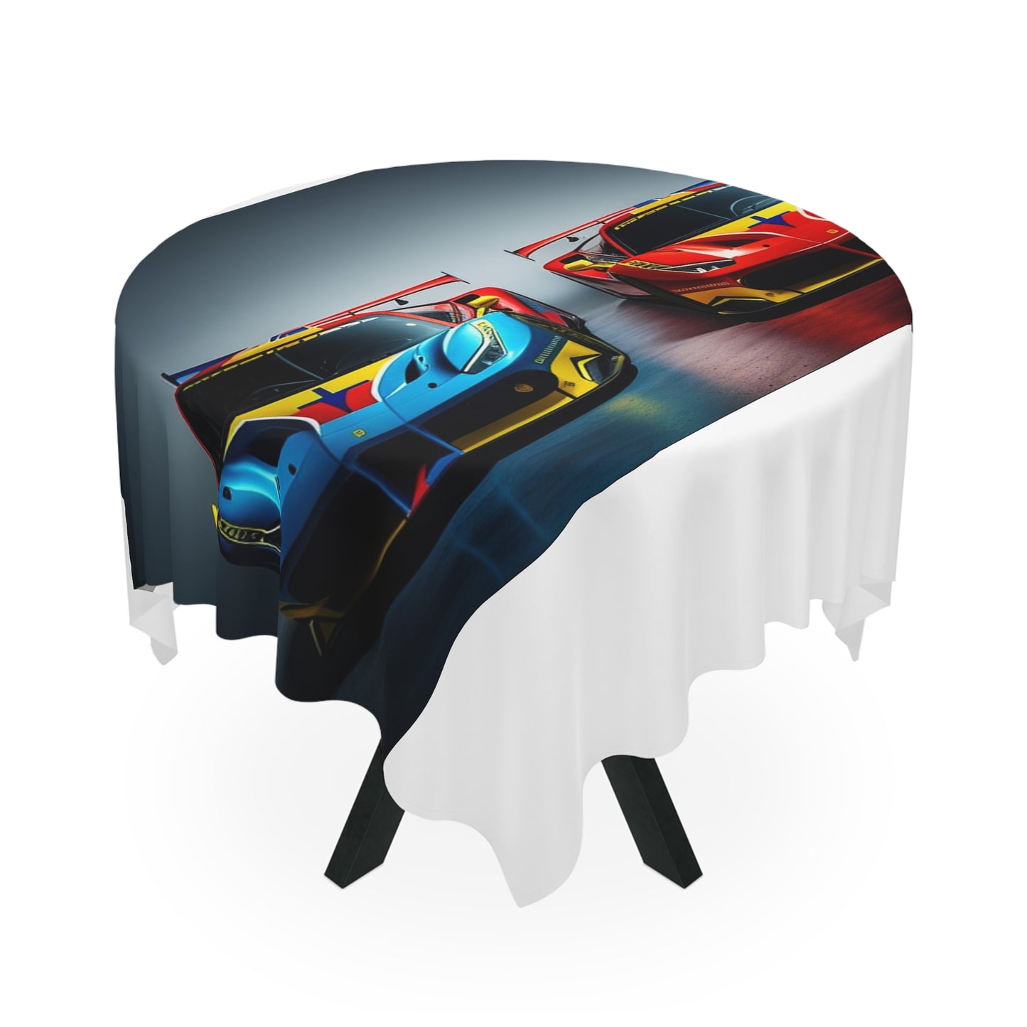 Tablecloth Ferrari Red Blue 2