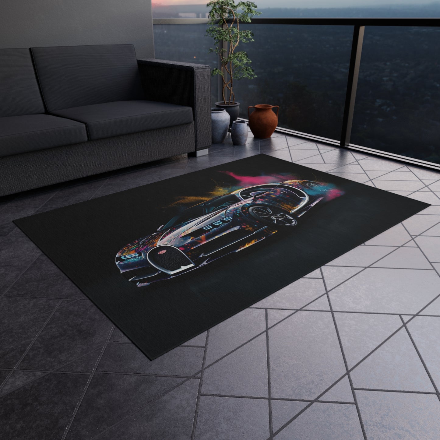 Outdoor Rug  Hyper Bugatti 4