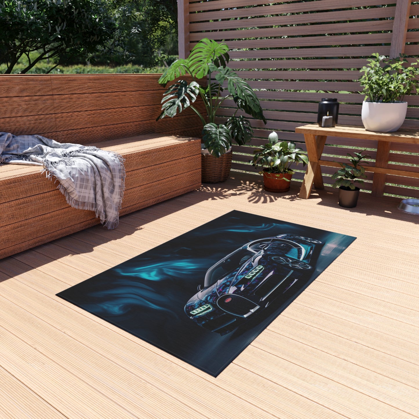 Outdoor Rug  Hyper Bugatti 1