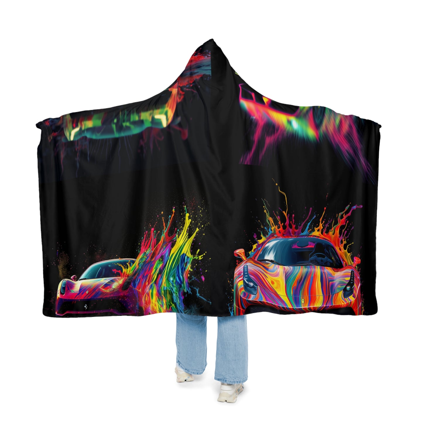 Snuggle Hooded Blanket Ferrari Fusion Water 5