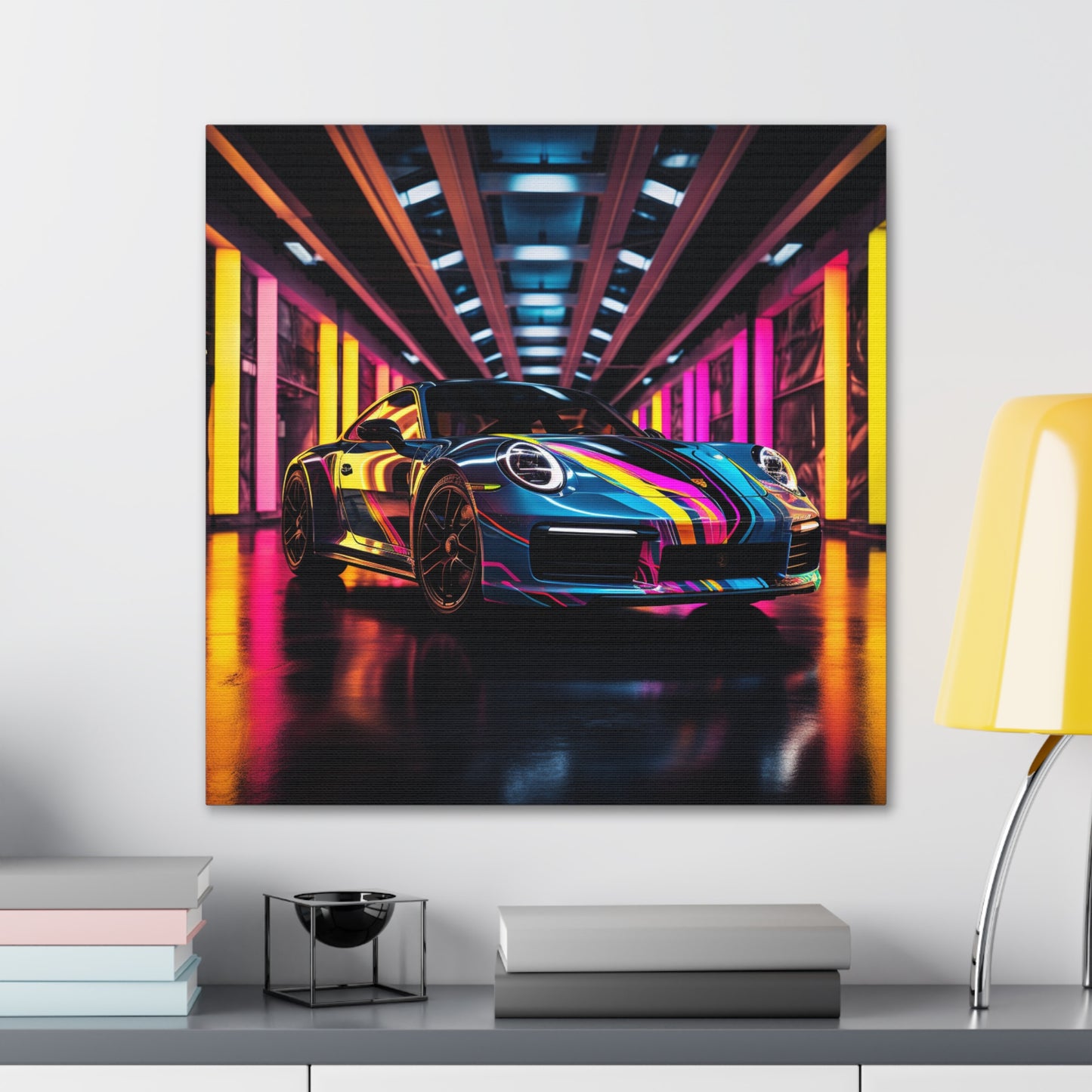 Canvas Gallery Wraps Macro Porsche 1