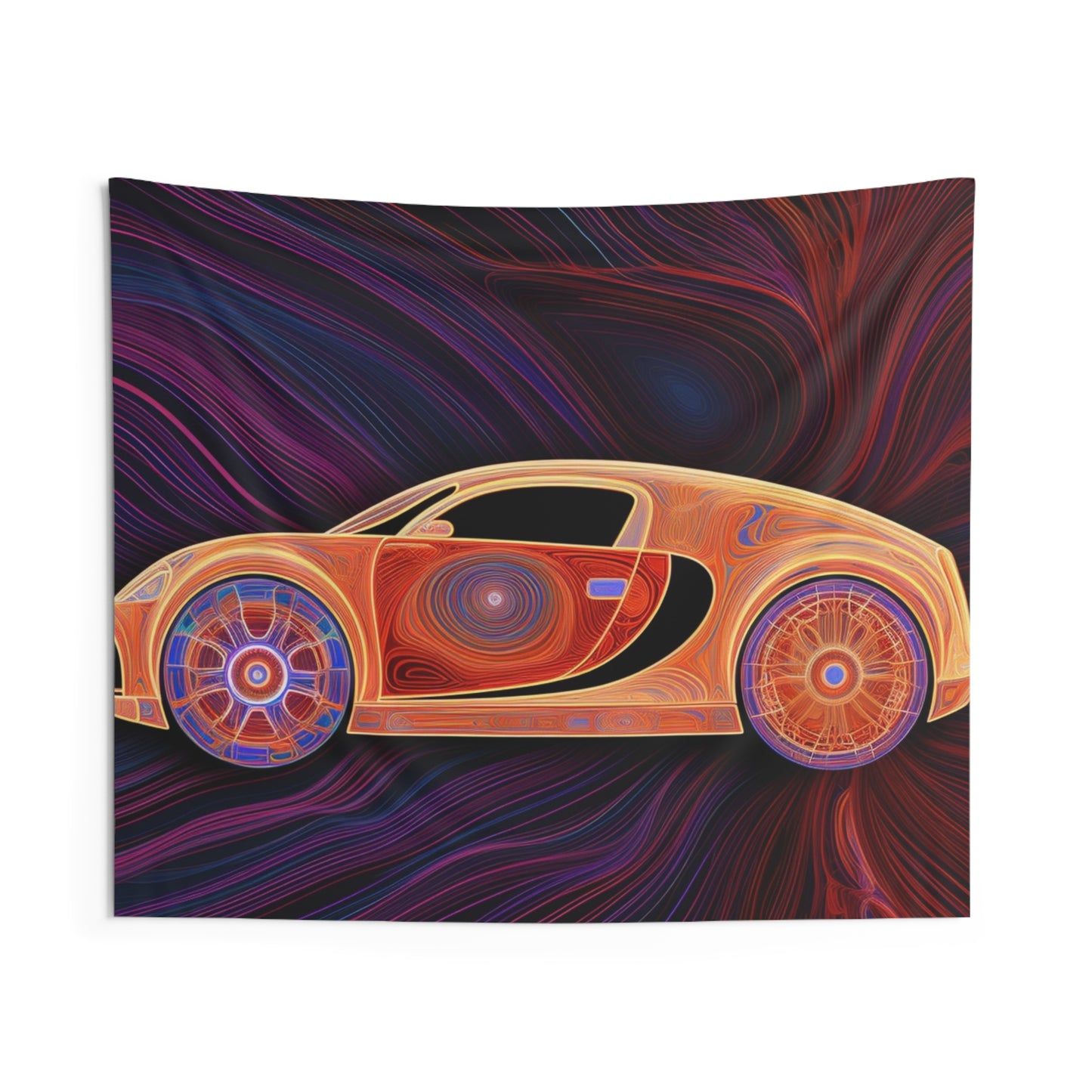 Indoor Wall Tapestries Bugatti Abstract Concept 2