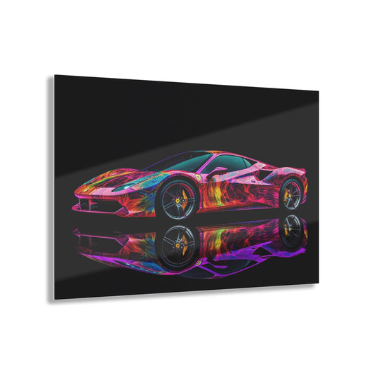 Acrylic Prints Ferrari Color 4