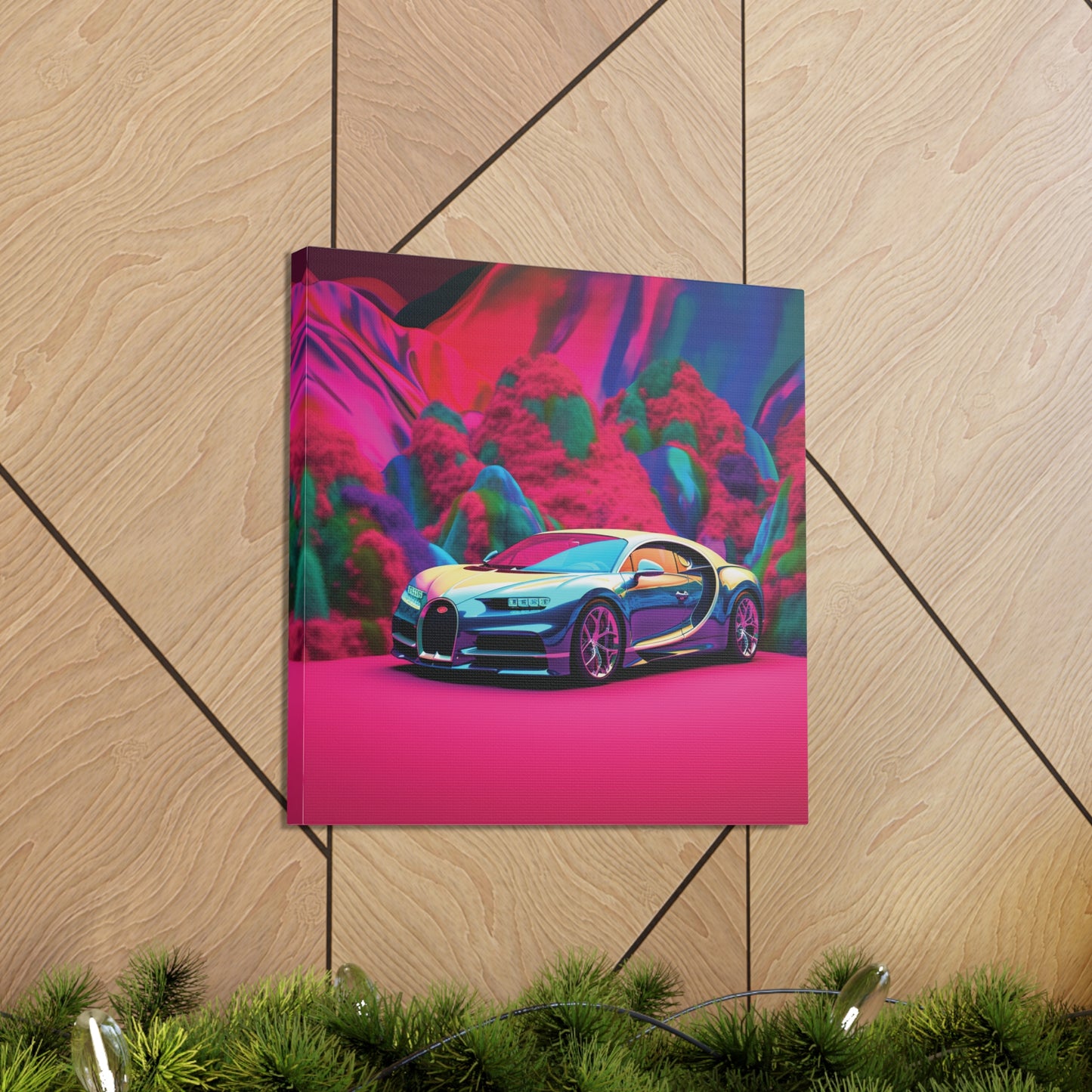 Canvas Gallery Wraps Florescent Bugatti Flair 4