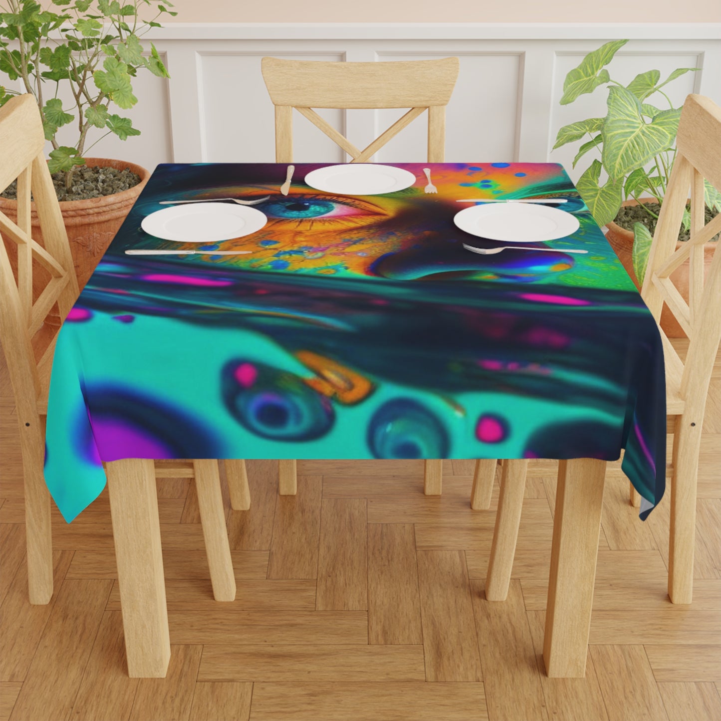 Tablecloth Florescent Glow 3