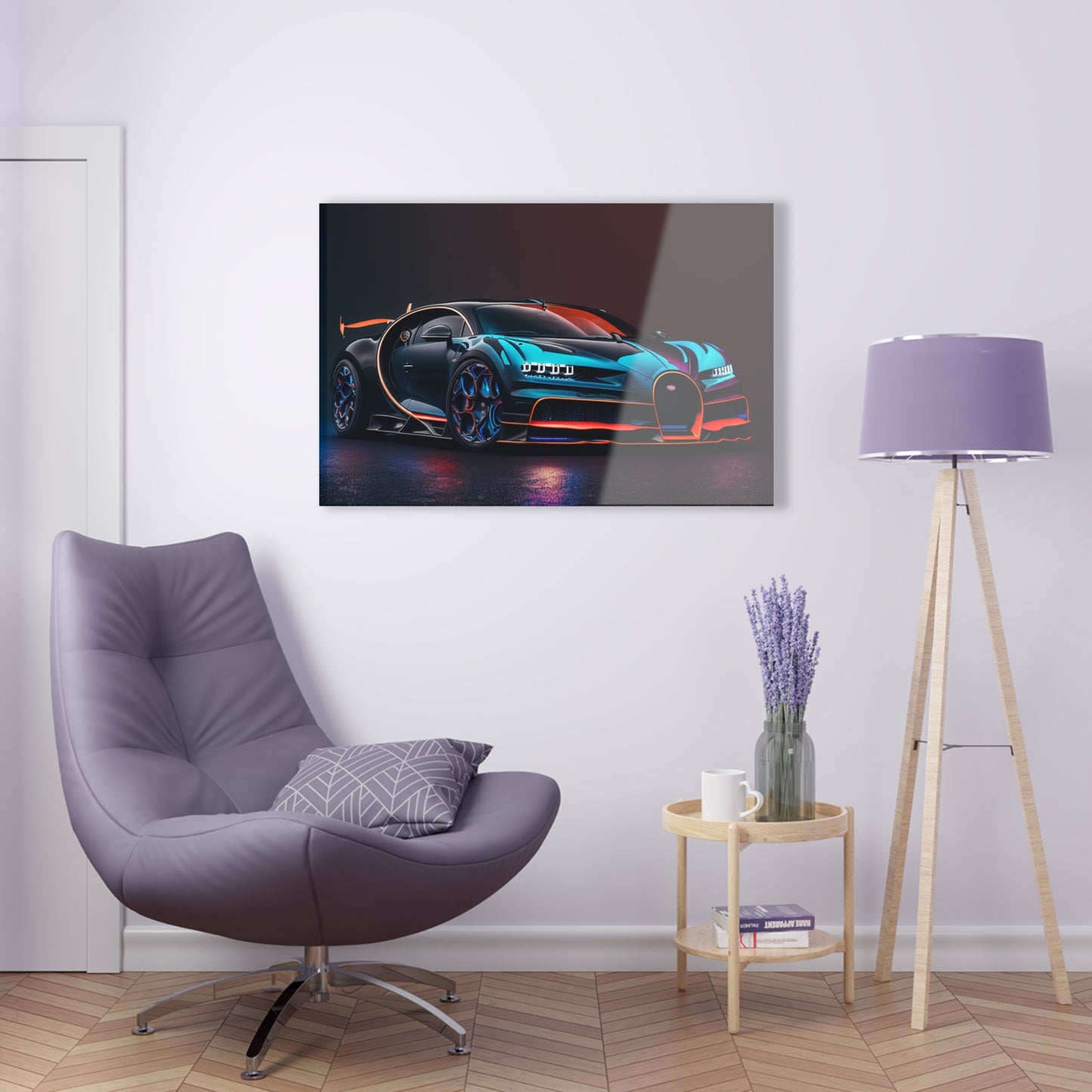 Acrylic Prints Bugatti Chiron Super 1