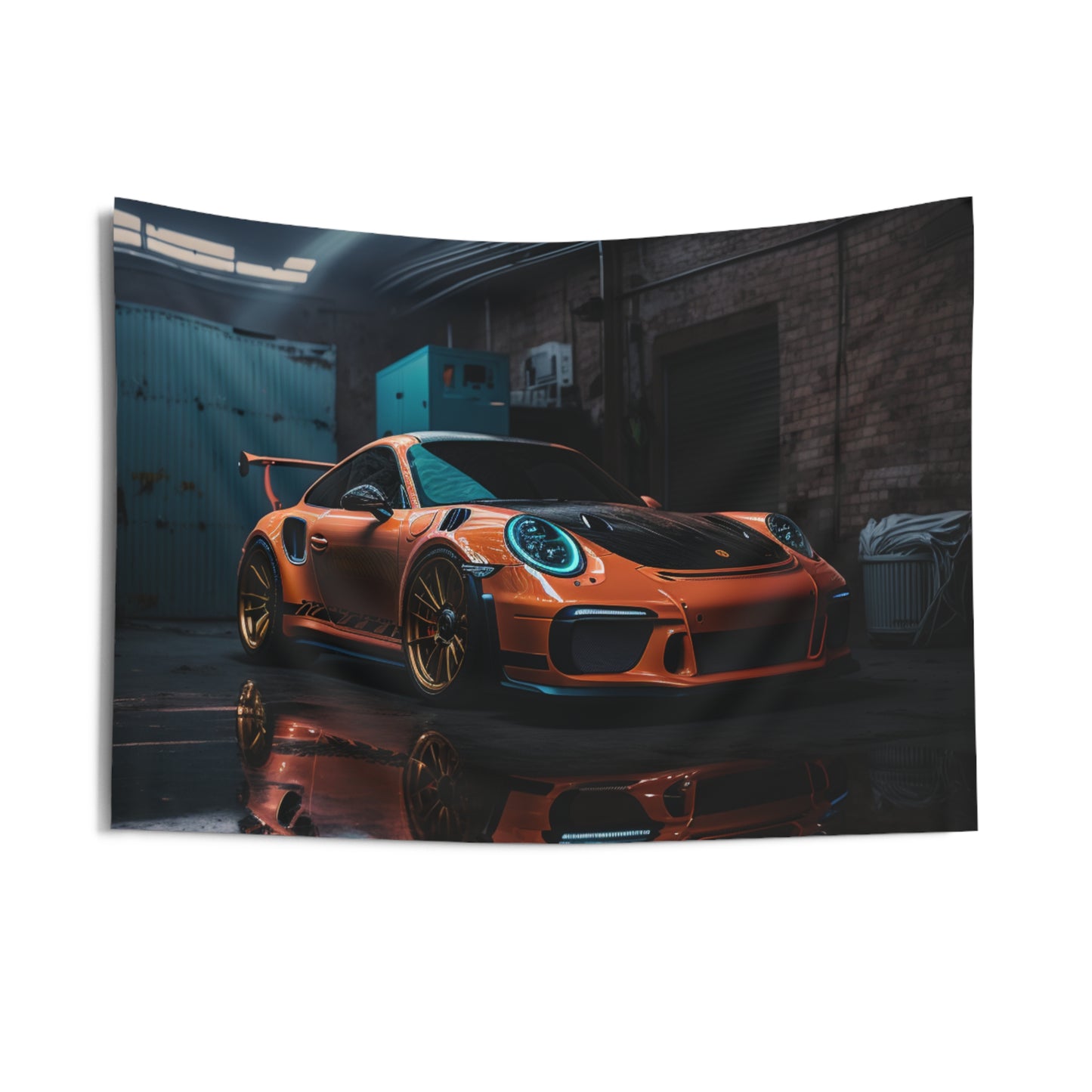 Indoor Wall Tapestries Porsche Color 1