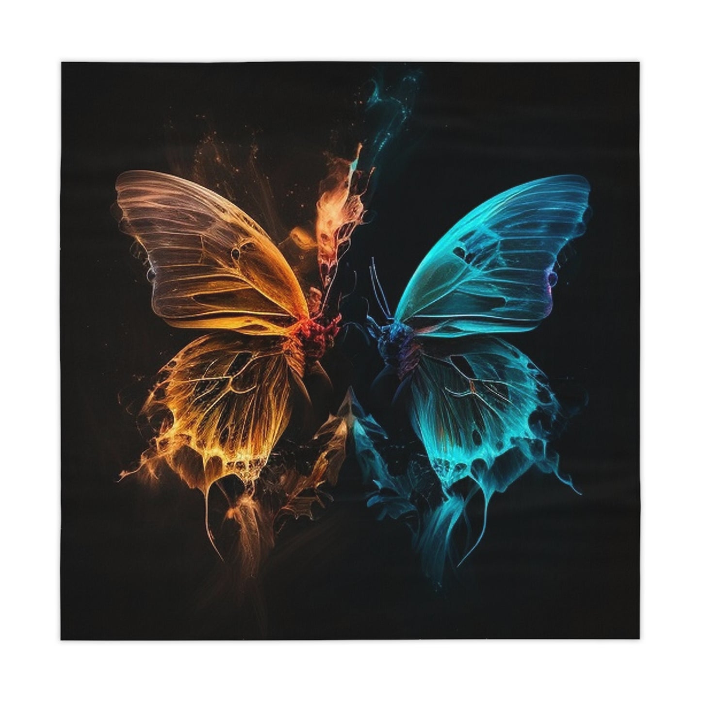 Tablecloth Neon Glo Butterfly 4