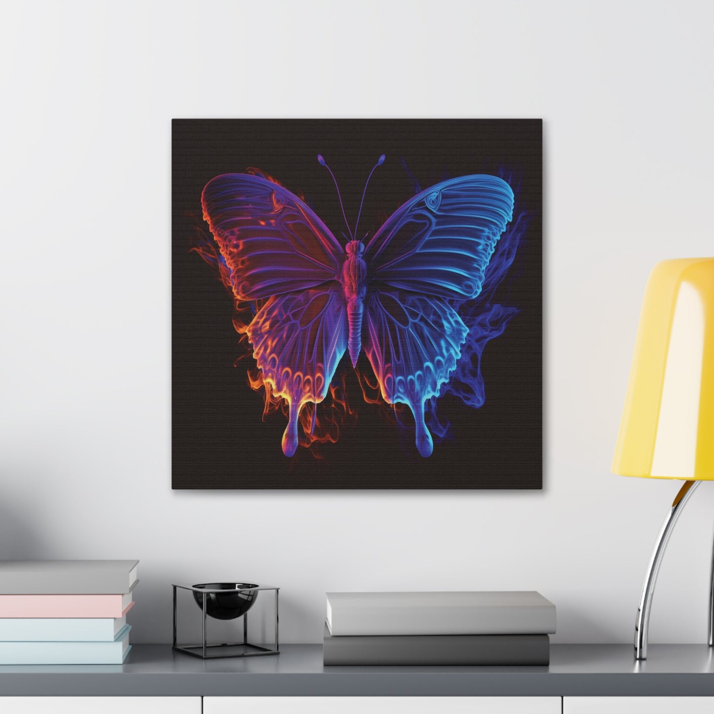 Canvas Gallery Wraps Thermal Butterfly 1